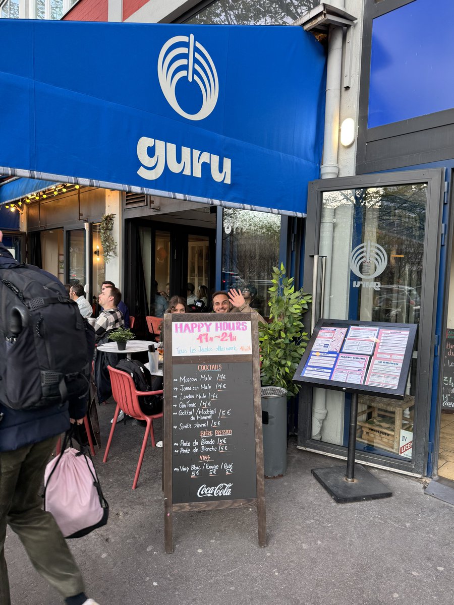 Went to <a href="/GuruFrance/">Guru</a> <a href="/Louffy086/">Olivier Hay</a> restaurant and wow the duck I got here is so good

Def a high recommendation if you are in Paris France