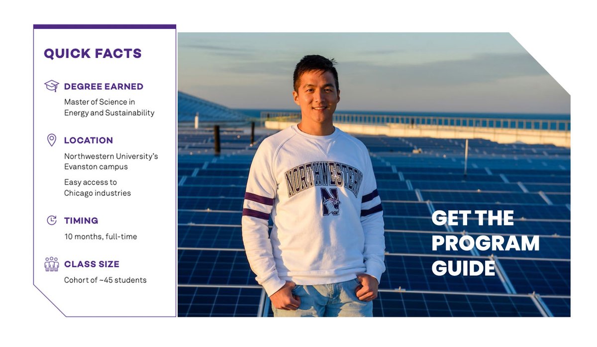 NU_MSES's tweet image. Can’t make it to an info session? No problem. You can still explore the MSES program in detail by requesting our Program Guide. Our Program Guide provides a look at the curriculum, career support, student experience, and more.

Request a Program Guide: bit.ly/428Xyw9