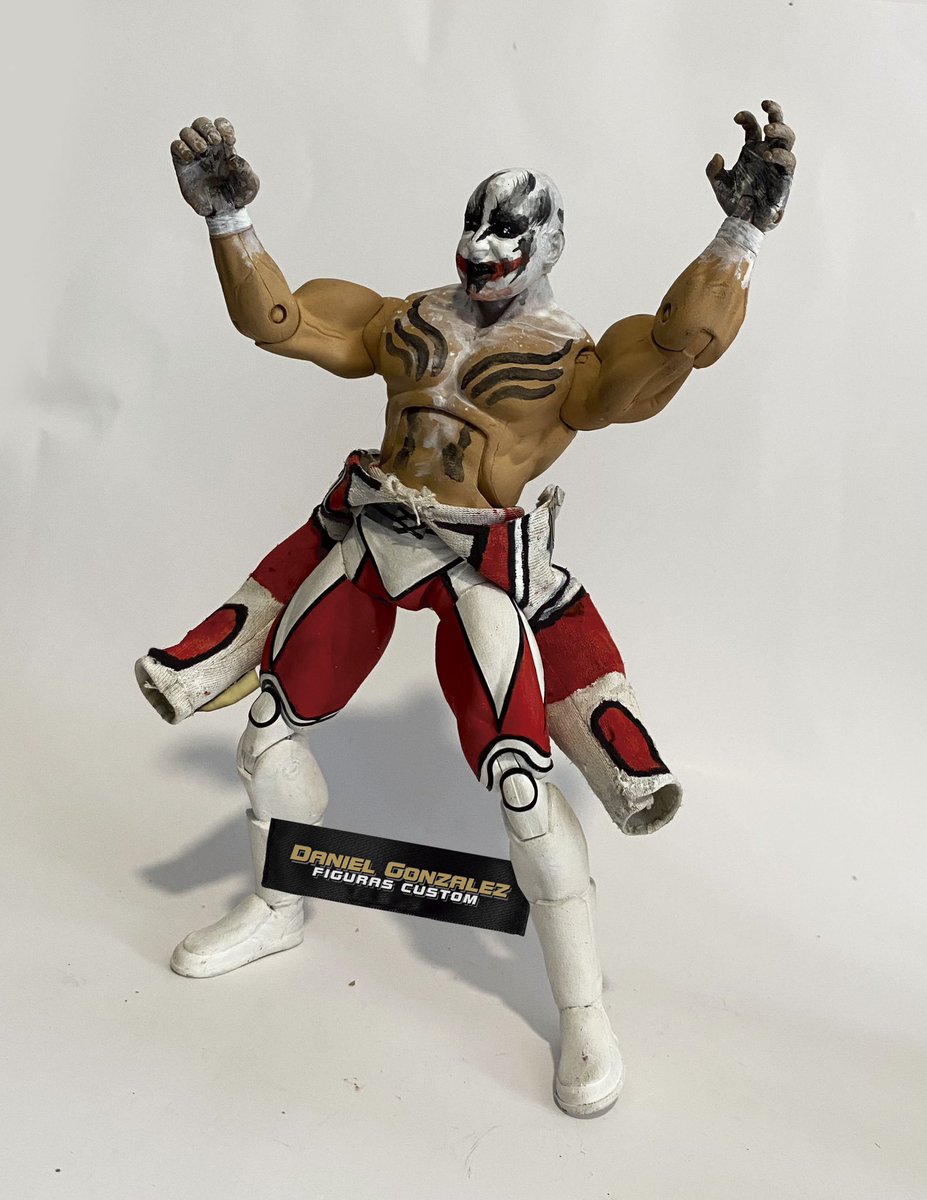 _danielgonzalez's tweet photo. Uno de mis trabajos favoritos, Kishin! @Liger_NJPW 
#Lyger https://t.co/j5fTjywHXJ