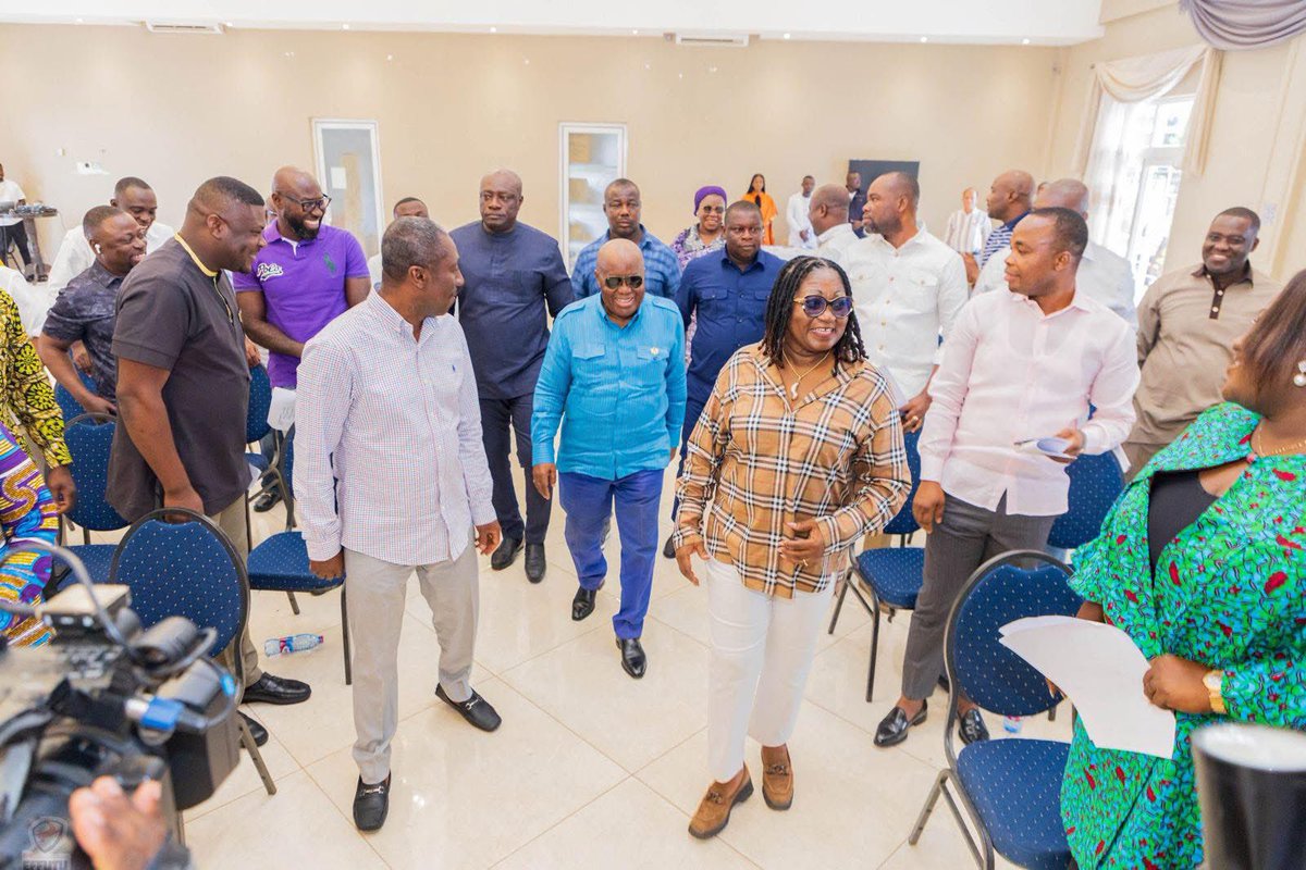 _Fiifi_Sage's tweet image. Today, Hon. Bryan Acheampong graciously hosted his colleague MPs and the leadership of Npp at his Rock City hotel in Kwahu. It was an opportunity to reflect and rebuild for victory 2028

#ItIsPossible