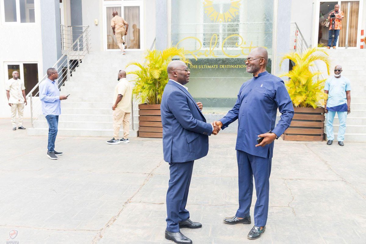 _Fiifi_Sage's tweet image. Today, Hon. Bryan Acheampong graciously hosted his colleague MPs and the leadership of Npp at his Rock City hotel in Kwahu. It was an opportunity to reflect and rebuild for victory 2028

#ItIsPossible