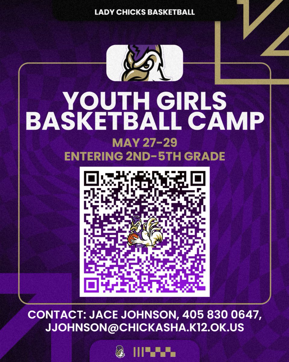 Information for Chickasha Girls Basketball Camp! Your athlete does not have to attend Chickasha to attend. Great Fundamental camp for your youth! Camp Directors have 17 State Tournament Appearances and 4 State Championships between them.