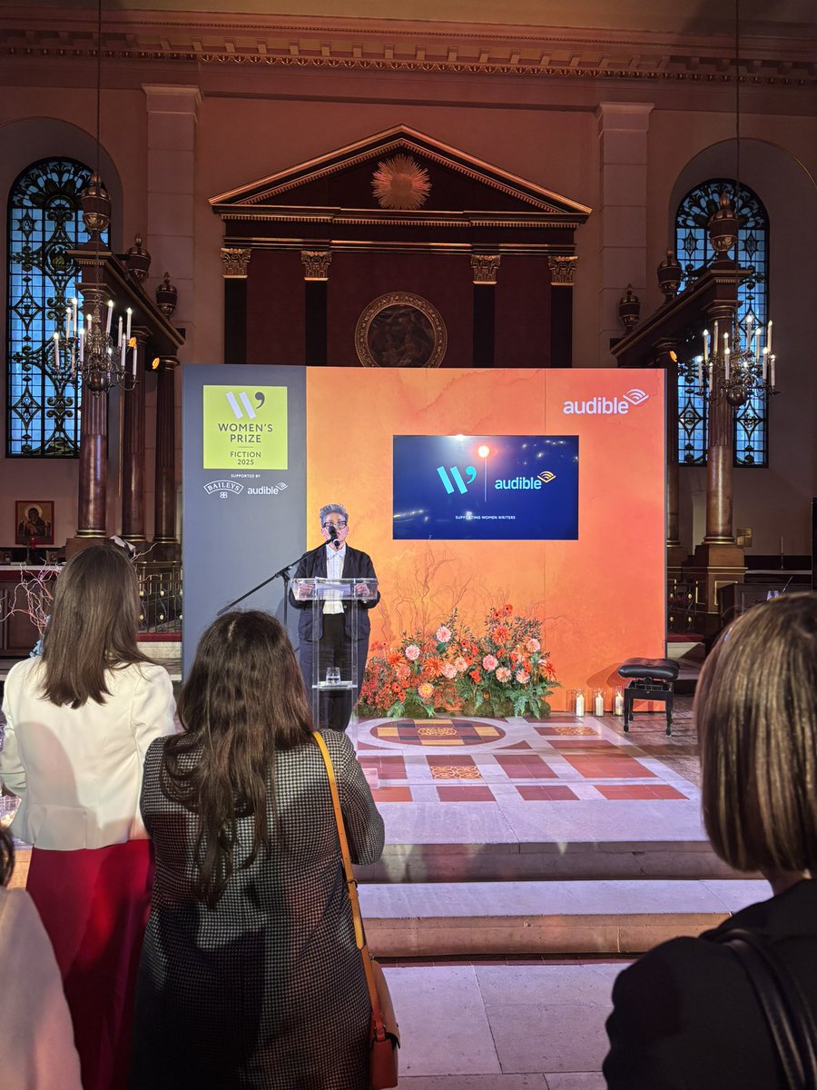 Midas (@midascampaigns) on Twitter photo A joyful celebration tonight for the <a href="/WomensPrize/">Women's Prize</a> fiction shortlist, hearing from the icons who are <a href="/ClaireMShanahan/">Claire Shanahan</a> and <a href="/KitdeWaal/">@kitdewaal@bsky.social</a> about these amazing authors, congrats to all 🥳🥂🎉! PS <a href="/audibleuk/">Audible UK 🎧</a> throws a great party 😊 A joyful celebration tonight for the <a href="/WomensPrize/">Women's Prize</a> fiction shortlist, hearing from the icons who are <a href="/ClaireMShanahan/">Claire Shanahan</a> and <a href="/KitdeWaal/">@kitdewaal@bsky.social</a> about these amazing authors, congrats to all 🥳🥂🎉! PS <a href="/audibleuk/">Audible UK 🎧</a> throws a great party 😊