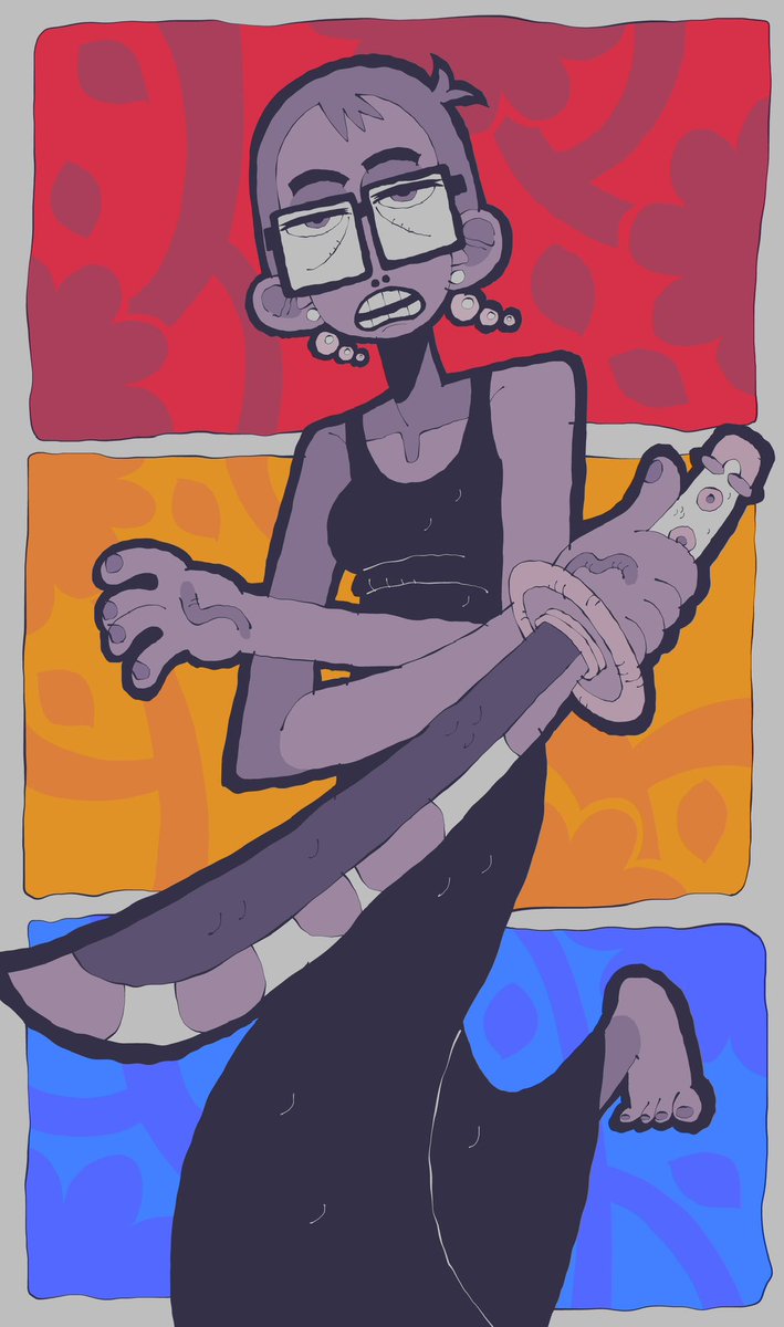 just a girl with a sword