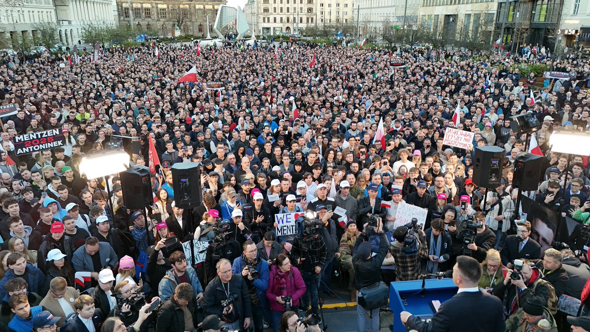 PlNadeWszystko's tweet image. Poznań - jeden z bastionów PO, a na spotkaniu z #Mentzen2025 REKORDOWE TŁUMY 🔥🔥🔥

NIEMOŻLIWE NIE ISTNIEJE 🇵🇱