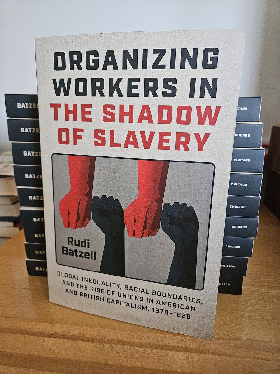 Rudi Batzell (@rbatzell) on Twitter photo My book is here! Thank you so much to <a href="/UChicagoPress/">UChicagoPress</a> for making sure it arrived in time for <a href="/The_OAH/">Organization of American Historians</a> roundtable tomorrow. Excited, grateful, and a little nervous to hear what <a href="/gabrielwinant/">gabrielwinant</a> Elizabeth Herbin-Triant, Julie Greene, and David Brundage have to say about it. My book is here! Thank you so much to <a href="/UChicagoPress/">UChicagoPress</a> for making sure it arrived in time for <a href="/The_OAH/">Organization of American Historians</a> roundtable tomorrow. Excited, grateful, and a little nervous to hear what <a href="/gabrielwinant/">gabrielwinant</a> Elizabeth Herbin-Triant, Julie Greene, and David Brundage have to say about it.