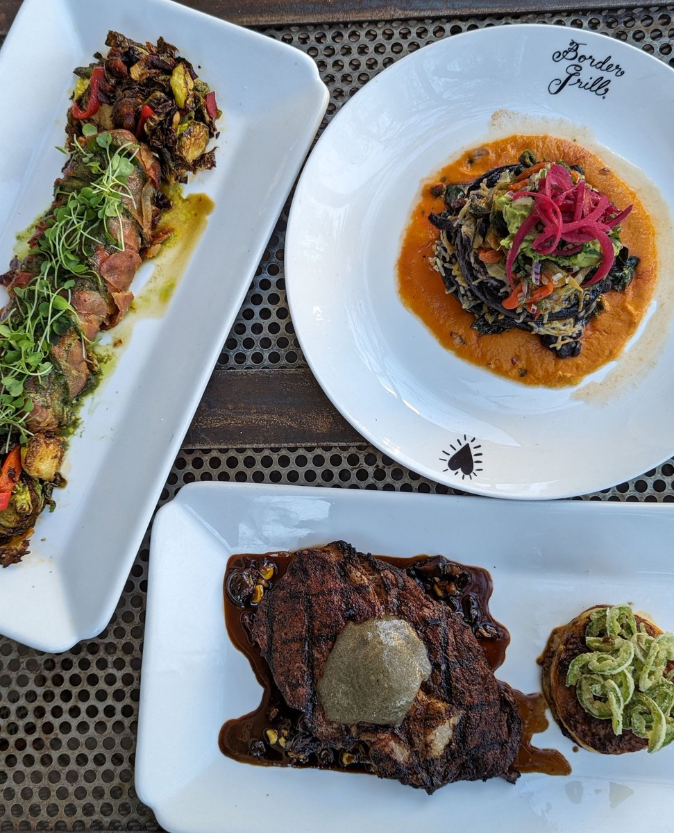 Our menu has something for everyone – what are you in the mood for? 🍽️ 

#BorderGrill #mandalaybay #mexicanfood #onthestrip #tacotime #lasvegaslife #lasvegasfoodie #vegaseats #forkyeahfoodies #lasvegasrestaurants #lasvegasliving #finedininglasvegas #explorelasvegas