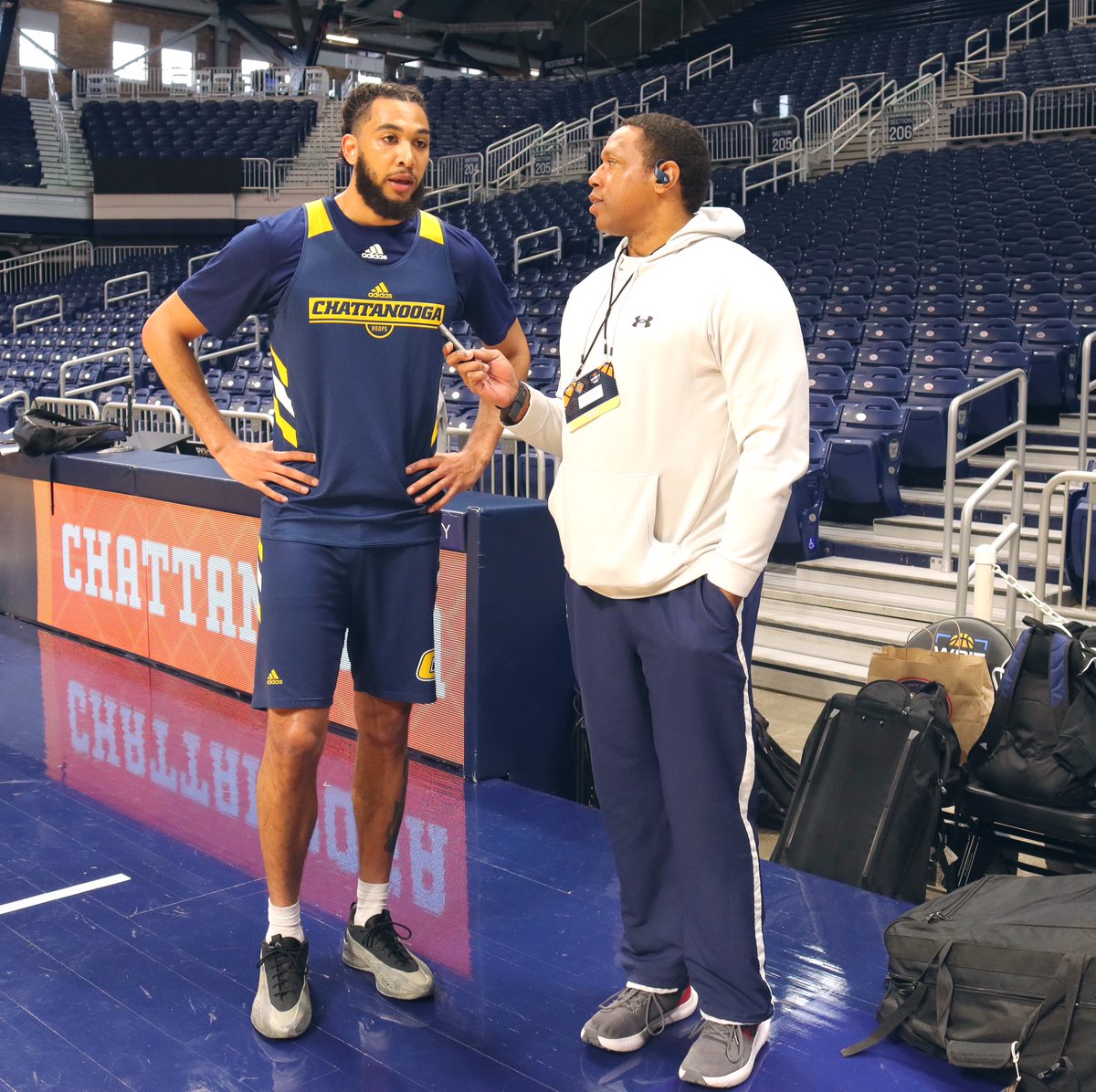 Back at it &amp; prepping for tomorrow. 🗣️

<a href="/NITMBB/">NIT</a> | #GoMocs