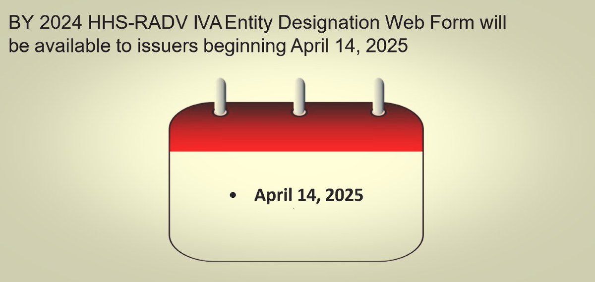 RefiningHC's tweet image. IVA Entity Designation is starting April 14, 2025. We&apos;re scheduling meetings with issuers over the next 6 wks.

Check our latest blog on HRADV, IVA selection &amp;amp; why you should choose Health Administration Advisors, dba Refinica as your trusted IVA entity:

refinica.com/hradv-hhs-risk…
