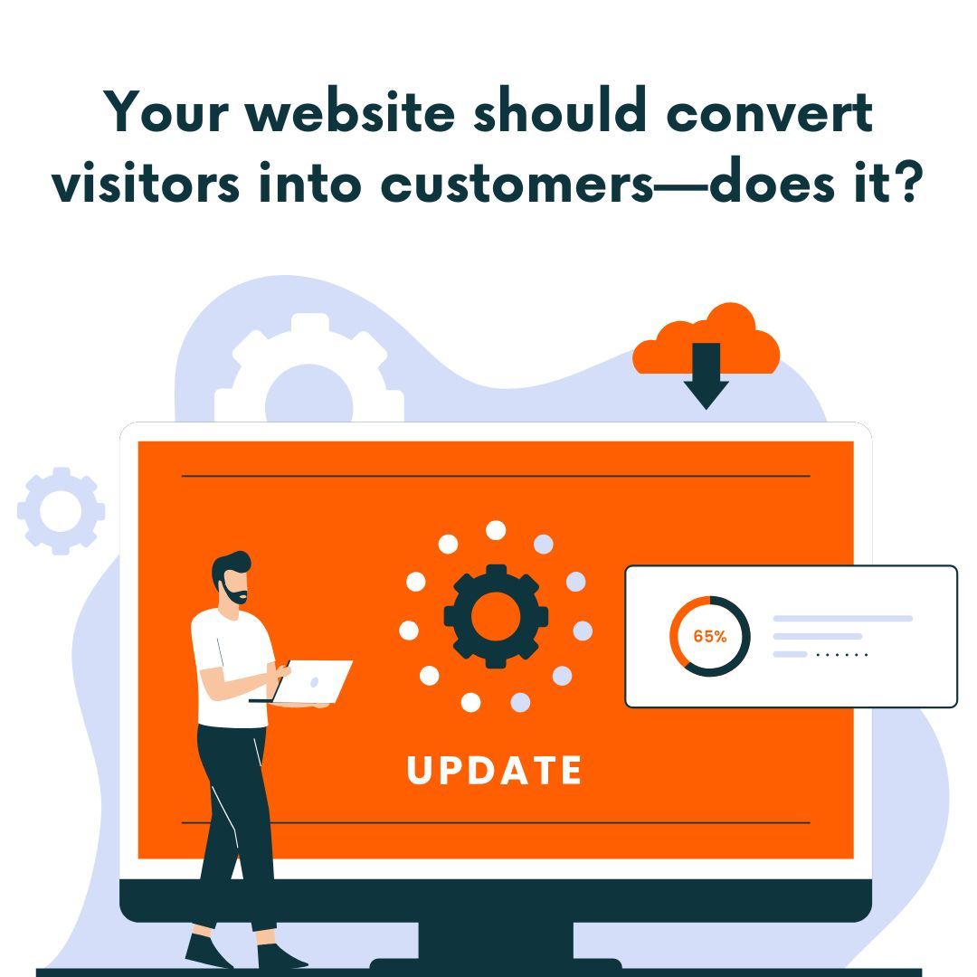 ignite_local's tweet photo. A slow, outdated, or confusing website is losing you customers every day! 

Your website should:

✅ Be mobile-friendly &amp; fast-loading
✅ Be SEO-optimized to rank on Google
✅ Be designed to convert visitors into leads

Let’s build you a high-converting website-- contact us today https://t.co/e2cC9PsJVC