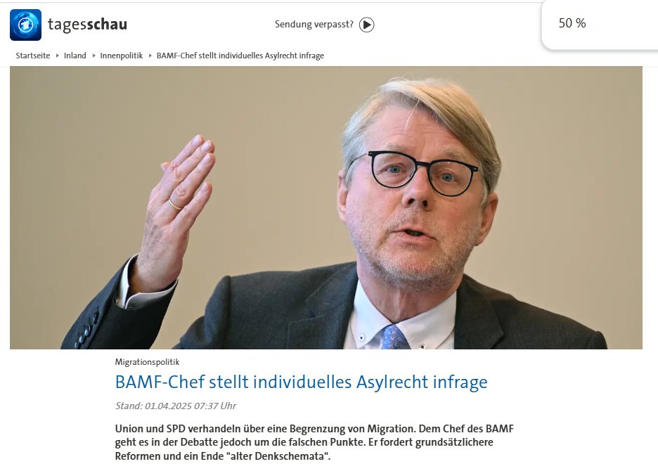 Unsere Verwaltung braucht Beamte, die Strukturen und Prozesse hinterfragen, statt am status quo zu kleben. #Asylrecht ist gescheitert. Es ist nicht anwendbar, fördert illegale Migration, überlastet Deutschland und löst kein Problem. #Haltung