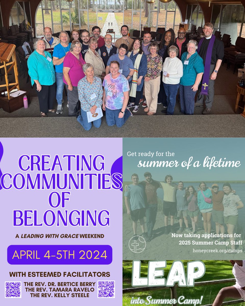 Lay Ministers' Conference recap, last chance to register for Creating Communities of Belonging, CPG conference, summer camp registration, and more news from across the diocese:

conta.cc/3QYF2S5

#Episcopal #DioGA #takemebacktothecreek