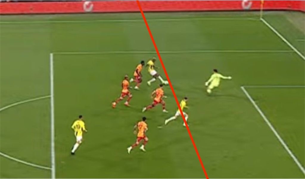 Ofsayt verilmeyen pozisyon #ofyast #FBvGS