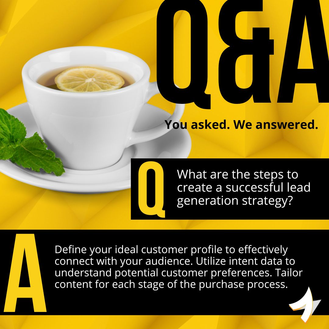 Having a well-defined lead generation strategy is essential for identifying and reaching out to the most relevant audience for your products or services.  A solid lead generation strategy allows you to focus your efforts on maximizing your marketing and sales initiatives. #B2B
