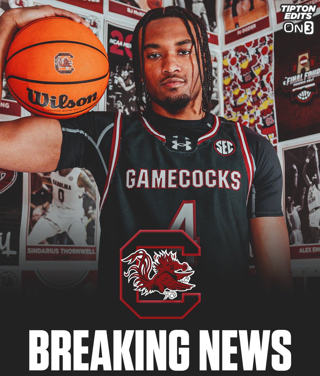 NEWS: South Florida transfer guard Kobe Knox has committed to South Carolina, he tells <a href="/On3sports/">On3</a>. 

The 6-5 junior averaged 10.8 points and 3.1 rebounds per game. 

on3.com/college/south-…