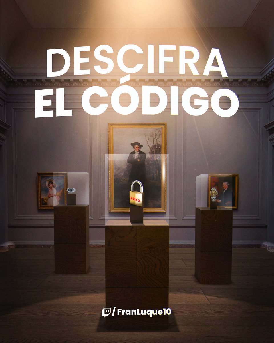 🔒 HOY COMIENZA DESCIFRA EL CÓDIGO 🔒

El objetivo es adivinar el código que abre el candado, yo no sabré cuál es el código y tendré que probar manualmente.

Los subs podrán elegir un número entre 0001 y 9999 para intentar abrir el candado.

Si no eres sub, cualquier persona