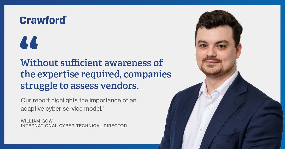 We're proud to announce our latest cyber report, highlighting our adaptive service model to manage cyber incidents.

Press release: lite.spr.ly/6001GjPV

#CrawfordCyber