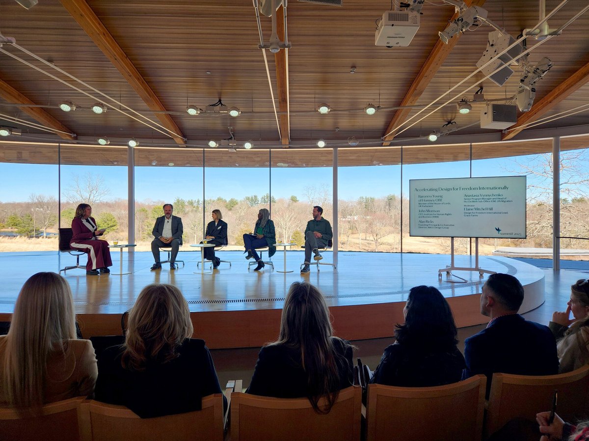 PatriquinArch's tweet image. Last week, Max, Jason, and Josh attended the 2025 Design for Freedom Summit at Grace Farms, where leaders from architecture, construction, and advocacy came together to advance ethical building practices. 

#DesignForFreedom #EthicalDesign #SustainableFuture #GraceFarms