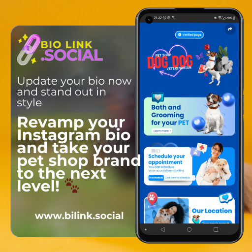 biolinksocial's tweet photo. Pet shop owners, keep your Instagram updated and in line with trends! 🐾💻 Take advantage of the new bio template, ready and easy to edit in Canva. Customize it your way and stand out in the market with style and modernity. Don't be left behind!
#PetLovers #InstaBio https://t.co/v3Dh7cpluK