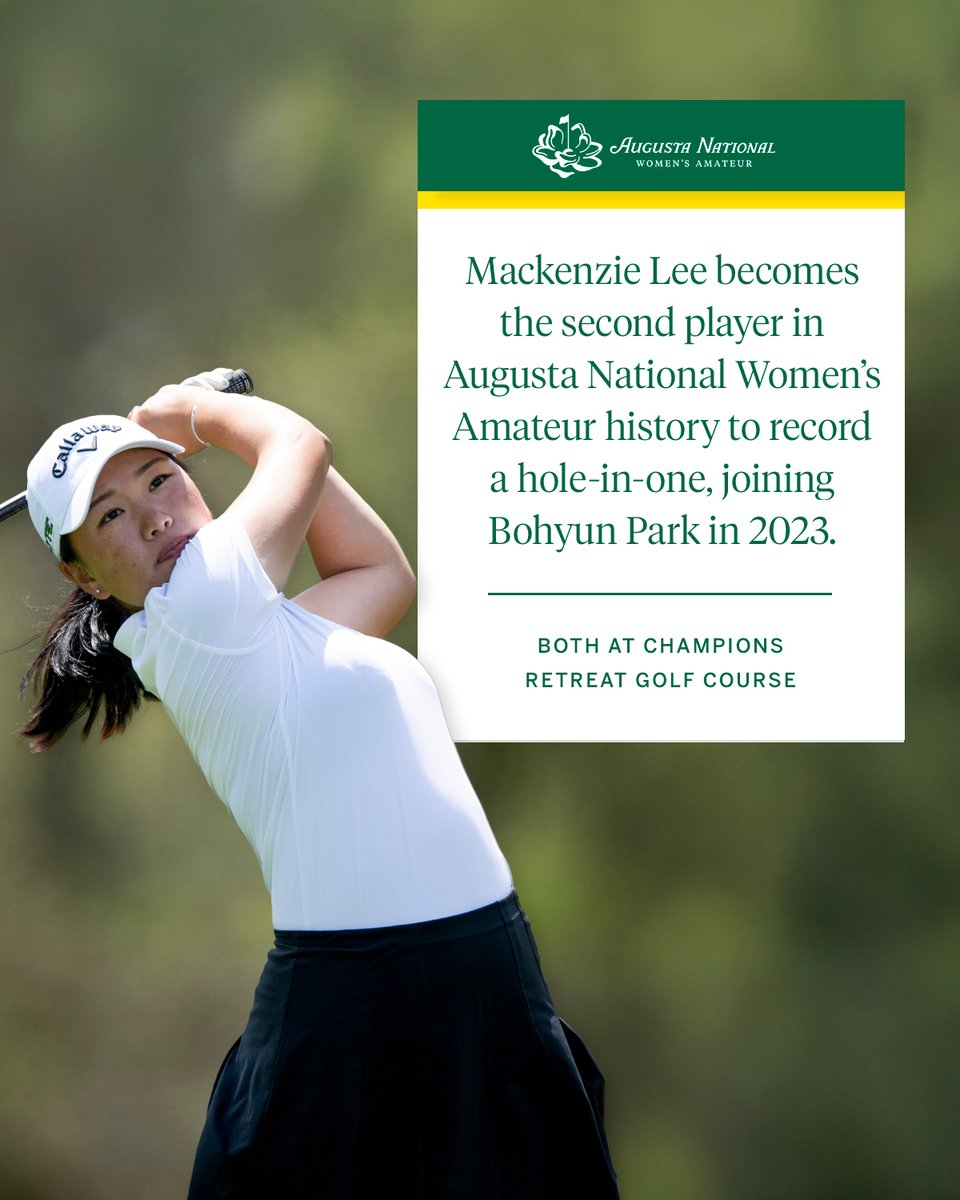 Hitting the ace!

#ANWAgolf