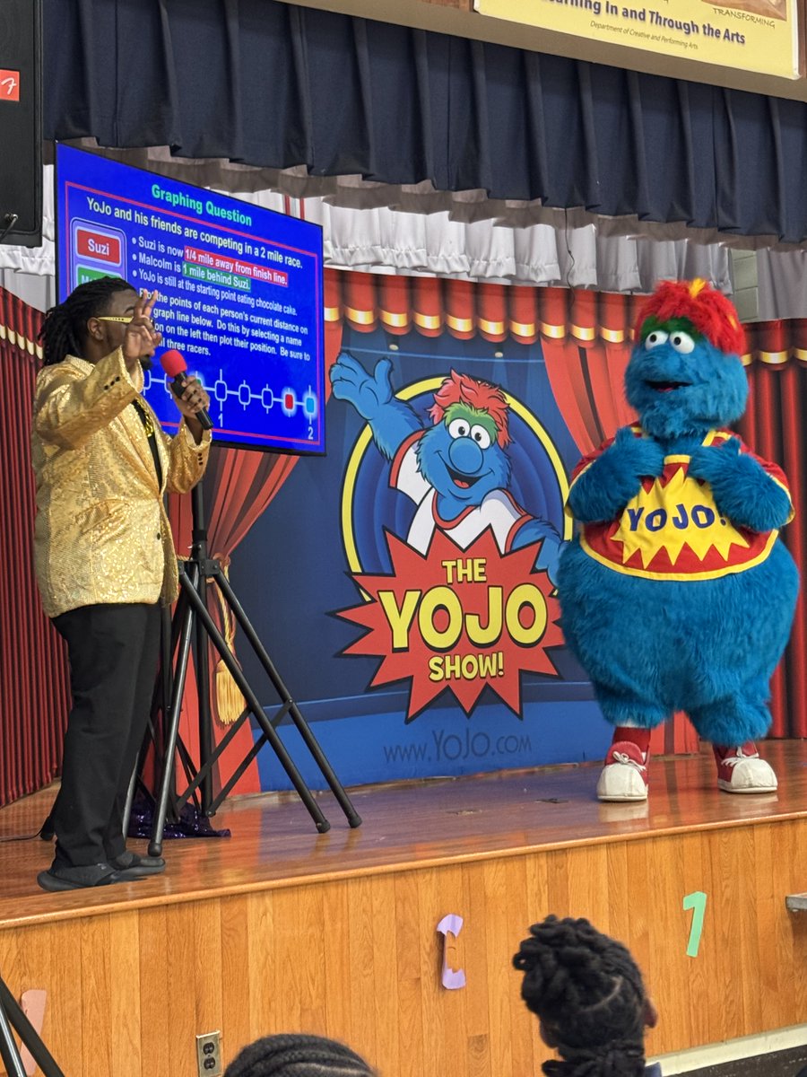 Our 3rd-5th grade students participated in The "Ace Your MCAP" assembly where they learned key strategies and confidence-boosting techniques to succeed on the MCAP! We always enjoy when YOJO comes to visit us!

Learn more about MCAP here:
marylandpublicschools.org/about/Pages/DA…