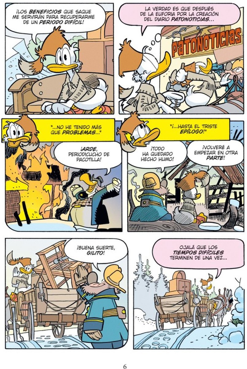 Raúl N Rolo (@therealroloisme) on Twitter photo «La saga de Blue Peaks Valley»: las aventuras del Tío Gilito en Klondike por Corrado Mastantuono. Panini Comics.
lhmagazin.com/la-saga-de-blu…
#corradomastantuono #disney #Donmiki #lasagadebluepeaksvalley #paninicomics #patonoticias #TíoGilito #topolino <a href="/PaniniComicsEsp/">Panini Cómics España</a> <a href="/LHMagazin/">LH Magazin</a> «La saga de Blue Peaks Valley»: las aventuras del Tío Gilito en Klondike por Corrado Mastantuono. Panini Comics.
lhmagazin.com/la-saga-de-blu…
#corradomastantuono #disney #Donmiki #lasagadebluepeaksvalley #paninicomics #patonoticias #TíoGilito #topolino <a href="/PaniniComicsEsp/">Panini Cómics España</a> <a href="/LHMagazin/">LH Magazin</a>