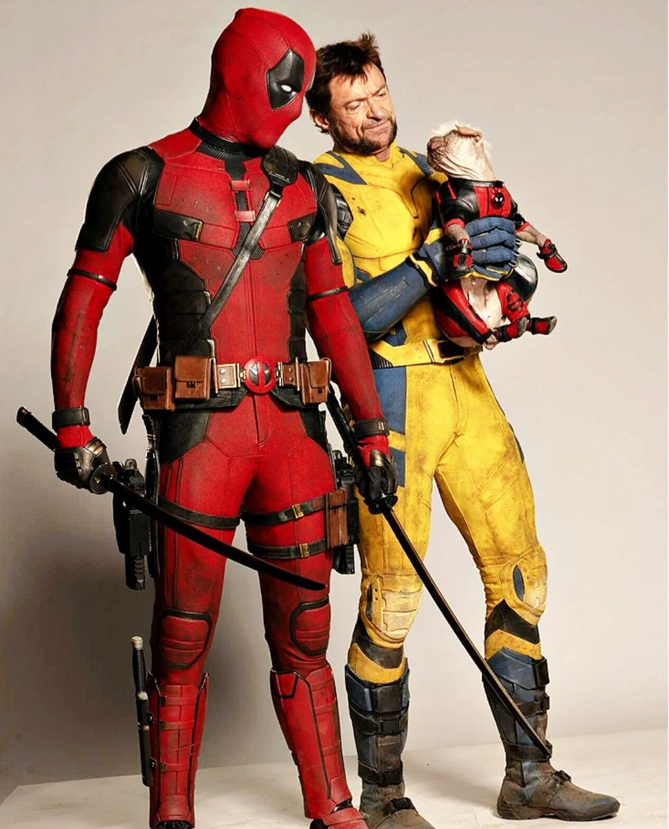 partygirlu2's tweet image. POOLVERINE WITH DOGPOOL ❤️💛