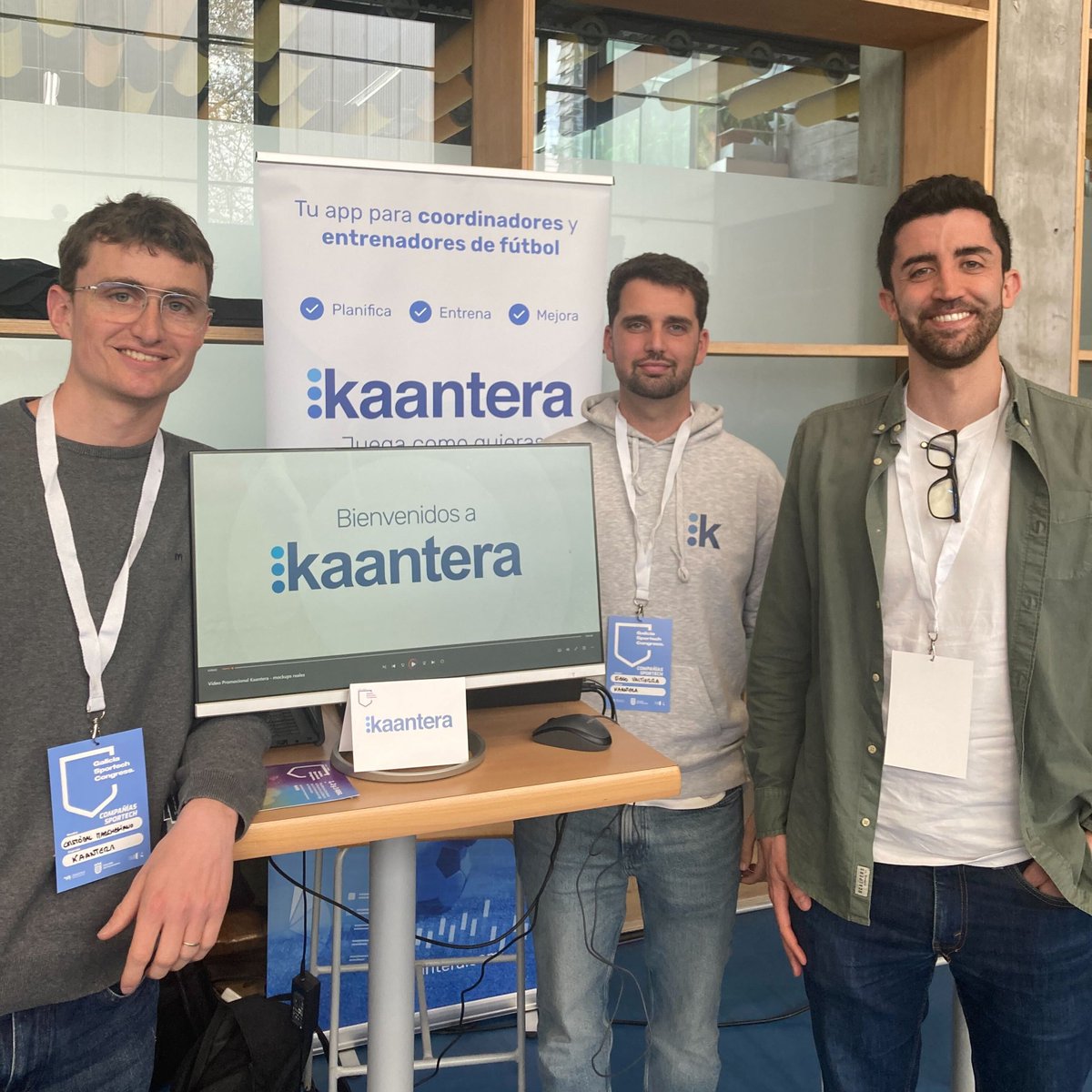 Hoy y mañana estamos en el #GaliciaSportechCongress, conectando con clubes, conociendo nuevos partners y compartiendo ideas para llevar la tecnología en el fútbol un paso más allá. Si andas por aquí, ¡charlamos! ⚽🚀