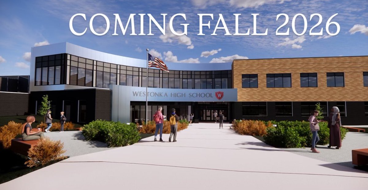 The community is invited to a special groundbreaking ceremony on Thursday, April 3, 2025, for the redesigned Westonka High School. Join us at 4 p.m. on the north side of the building officially kick off this transformational facilities project.
