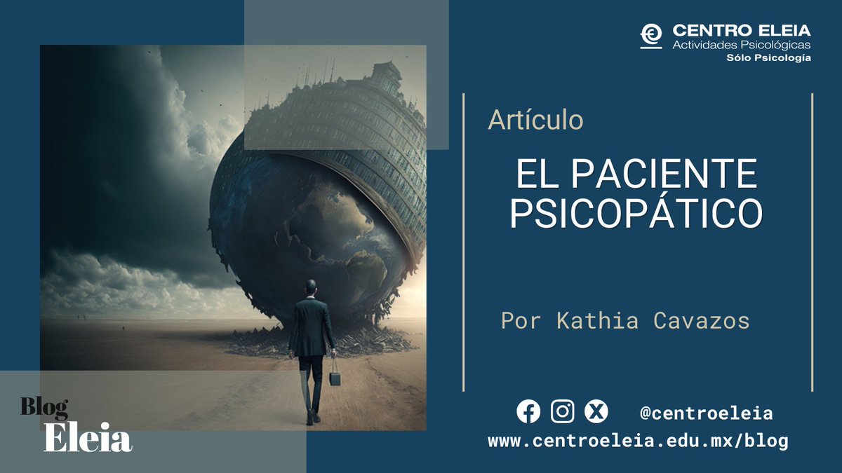 CentroEleia's tweet photo. Impulsividad, relaciones superficiales, conciencia defectuosa: así se describe la psicopatía. Descubre más en nuestro curso. 🎓📚#Psicoanálisis #Psicopatía #Curso #CentroEleia
https://t.co/h7kXkOz2QW https://t.co/Rf3oiB2edW