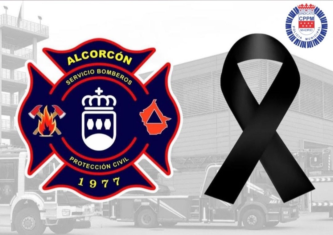 Nuestro más sincero pésame a los familiares, amigos y compañeros de los bomberos del Ayuntamiento de Alcorcón fallecidos en acto de servicio durante la extinción de un incendio.
20minutos.es/noticia/569713…
DEP 
<a href="/alcorconbombero/">Bomberos de Alcorcón</a> 
<a href="/sindicatocppm/">C.P.P.M</a>