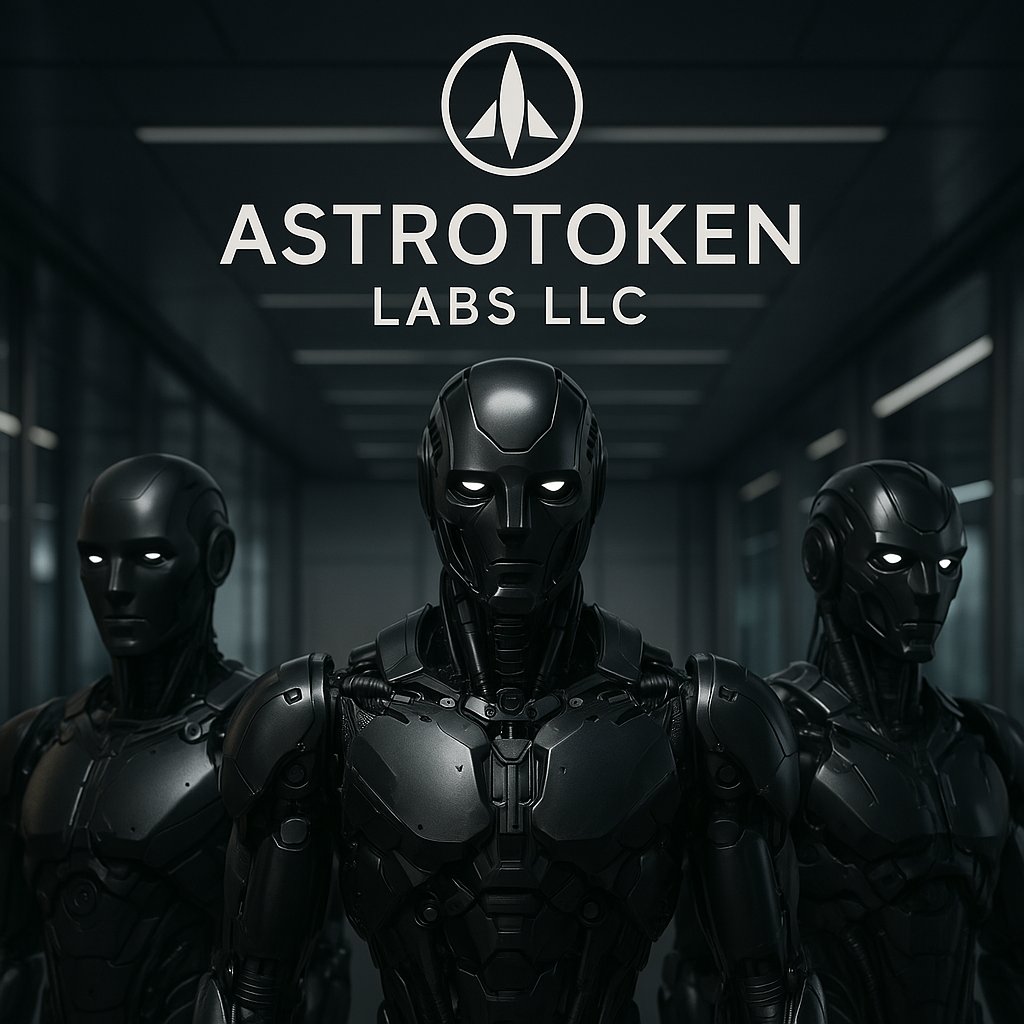 AstroTokenLabs's tweet photo. Power meets precision. The future is coded in blockchain and crypto—welcome to AstroToken Labs (AXTL). #Web3 #AI #CryptoRevolution https://t.co/idefQpPII3