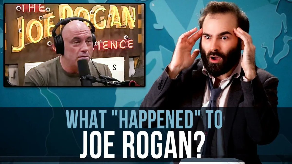 Hi. Joe Rogan is one of the most popular podcasters in the world and he's also a huge Trump guy now. How and why did that happen? Let's watch a bunch of his show to find out. youtu.be/7zt7hAFFqfI