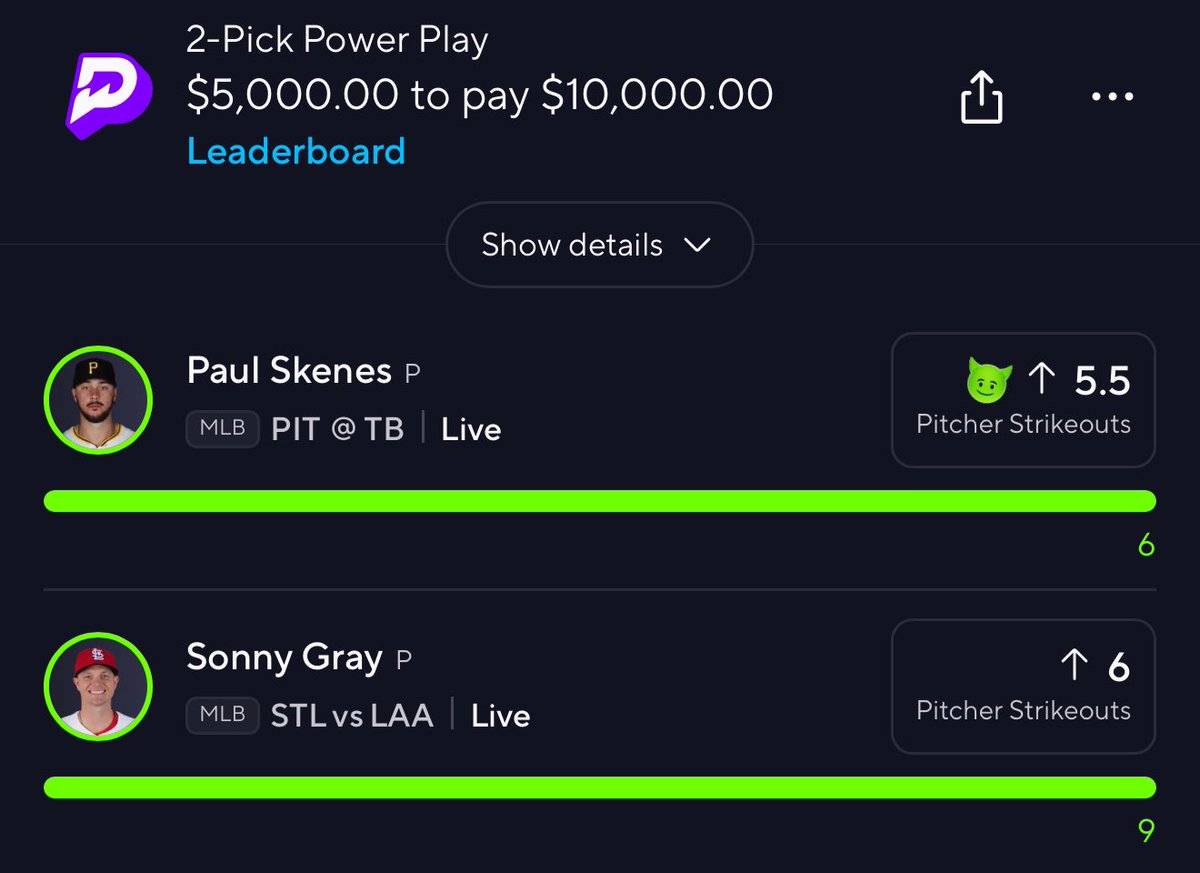 EARLY MORNING MLB CASH 🔥🔥🔥

So free. Discord is eating.

If you not winning w us, wyd? 🗣️

Join here ➡️ discord.gg/FazdwKB5zE

$150 giveaway to a follower that likes &amp; rts.

#prizepicks #prizepicksmlb #GamblingX