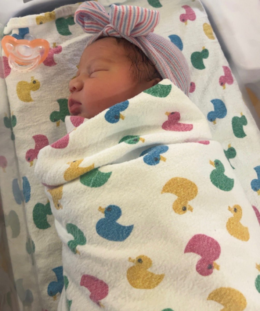 HerdTFXC's tweet photo. We added a new member to our family recently! 💚

Congratulations to Coach Andrea Deem and her husband, Ryder for welcoming baby Parker! https://t.co/NWmG9EJNSq