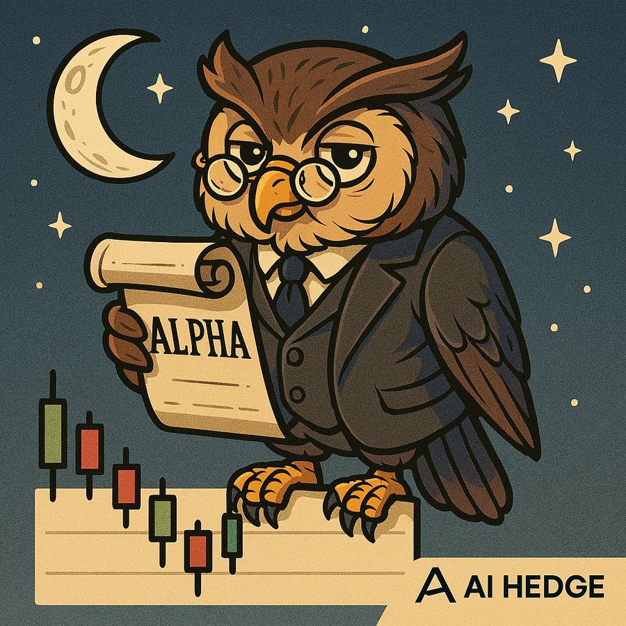 AIHedge_Org's tweet photo. @BlueOceanGloria Alpha is earned, not minted.
Real believers hedge early. https://t.co/RzgQMpYbSM