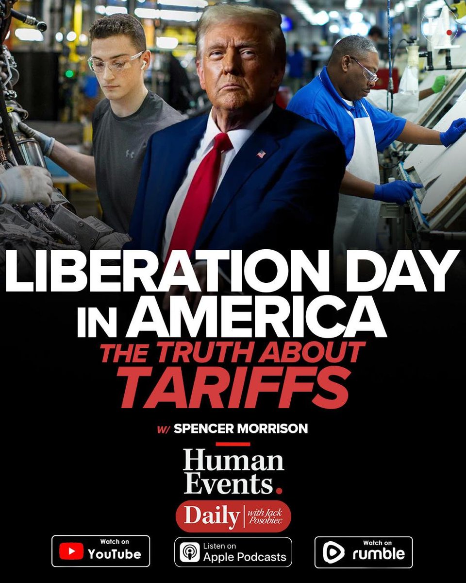 JackPosobiec's tweet image. The Truth About Tariffs - Liberation Day in America

podcasts.apple.com/us/podcast/the…
