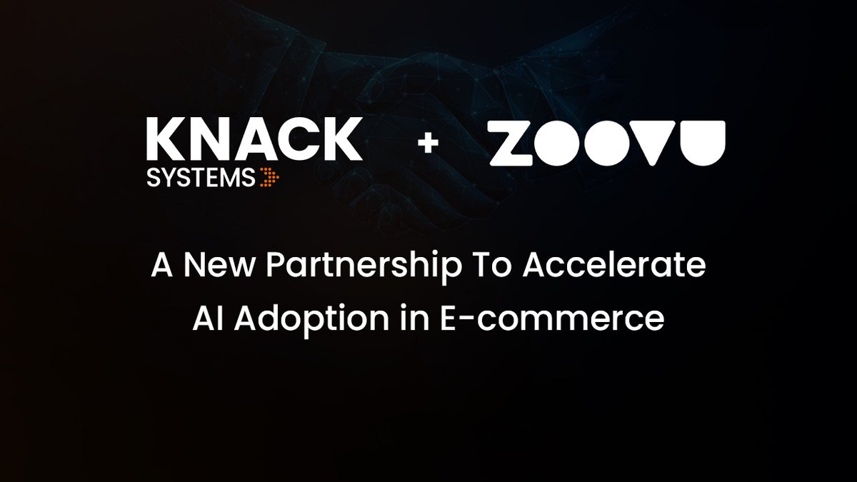 KnackSystems's tweet image. 🎉 Thrilled to kick off our partnership with Zoovu! This collaboration marks the beginning of an exciting journey in AI-driven digital commerce.  Learn more: hubs.ly/Q03fDb-90

#Zoovu #KnackSystems #SAPCommerceCloud #DigitalTransformation #Partnership #Collaboration