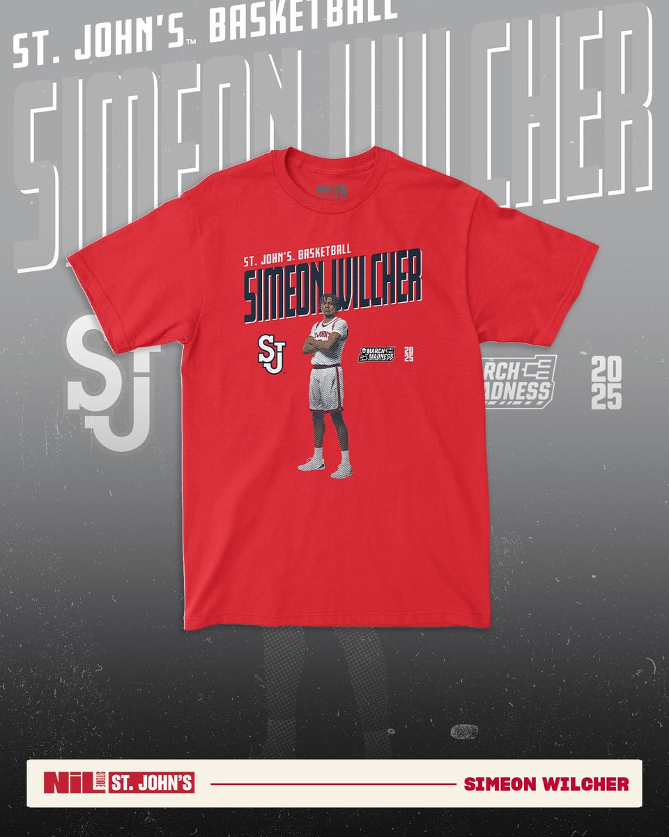 What a season! 🙌🏼 Huge shoutout to Simeon Wilcher for putting on a show. 

Grab this exclusive drop here: nil.store/st-johns/sju-s…

#SJUBB #goredstorm #NIL