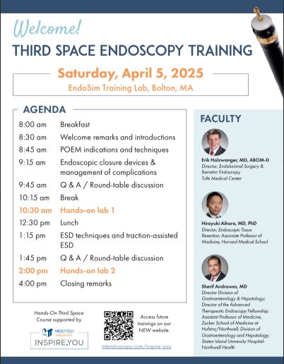 Honored to teach #thirdspaceendoscopy alongside the amazing faculty <a href="/ThirdspaceEndo/">Hiroyuki Aihara, MD, PhD</a> and <a href="/shandrawes/">Sherif Andrawes MD</a> 

Grateful to <a href="/MikeHoffer8/">Mike Hoffer</a> for setting this up

#GITwitter #MedEd 
<a href="/MoamenGabrMD/">Moamen Gabr</a> <a href="/ChahalPrabhleen/">Prabhleen Chahal MD,MASGE,FACG</a> <a href="/AlexanderPodboy/">Alexander Podboy, MD, DABOM</a> <a href="/MendozaLadd/">Antonio Mendoza Ladd MD, AGAF, FACG, FASGE</a> <a href="/EndoscopyOthman/">Mohamed Othman</a> <a href="/neilRsharmaMD/">Neil Sharma, M.D. FASGE, FACG, AGAF</a> <a href="/DrBloodandGuts/">Andy Tau, MD</a>