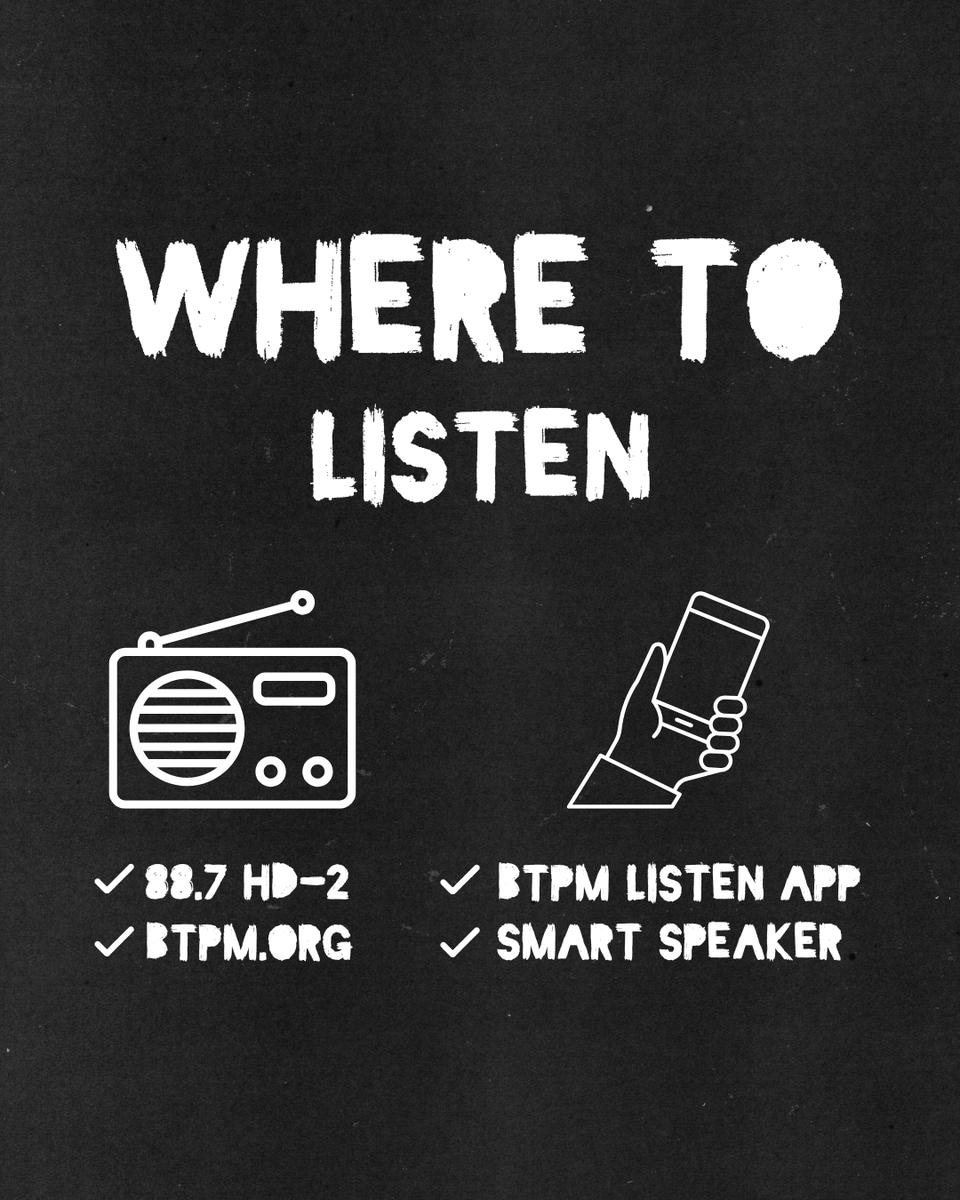 BTPMTheBridge's tweet image. Check out all the ways you can listen to BTPM The Bridge and join our community.🎶

With BTPM by your side, you’ll stay connected, engaged, and empowered.⭐