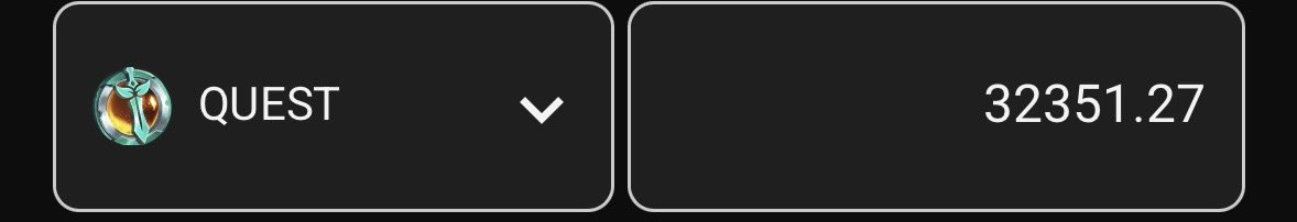 $QUEST TGE'd at $0.06/Token - 60M FDV. 

$QUEST is currently sitting at $0.16/Token, 160M FDV. Up 160%

Go Trade now on <a href="/Immutable/">Immutable</a>  

I LOVE <a href="/RavenQuestGame/">RavenQuest</a>