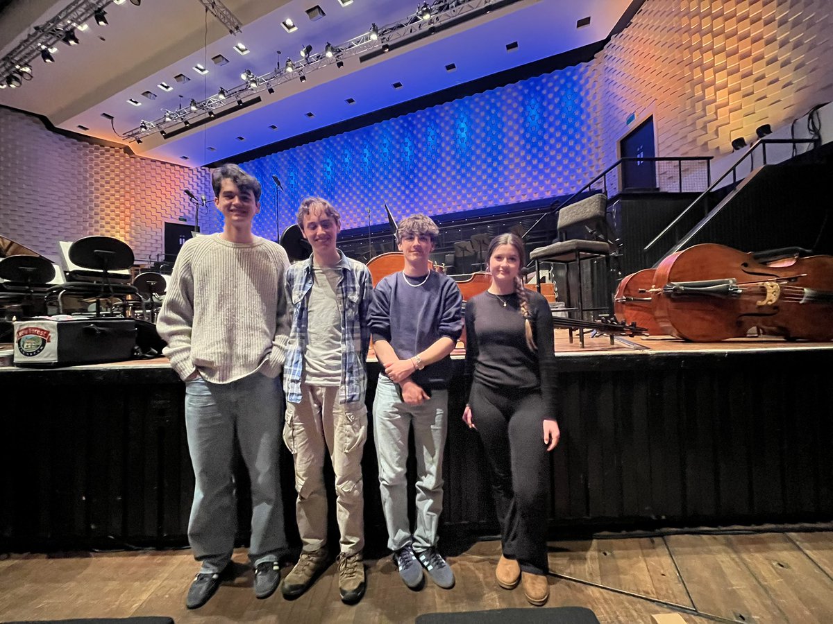 Enjoying another evening watching the <a href="/BSOrchestra/">Bournemouth Symphony Orchestra</a> <a href="/LighthousePoole/">Lighthouse Poole</a> with the some of the A Level students!