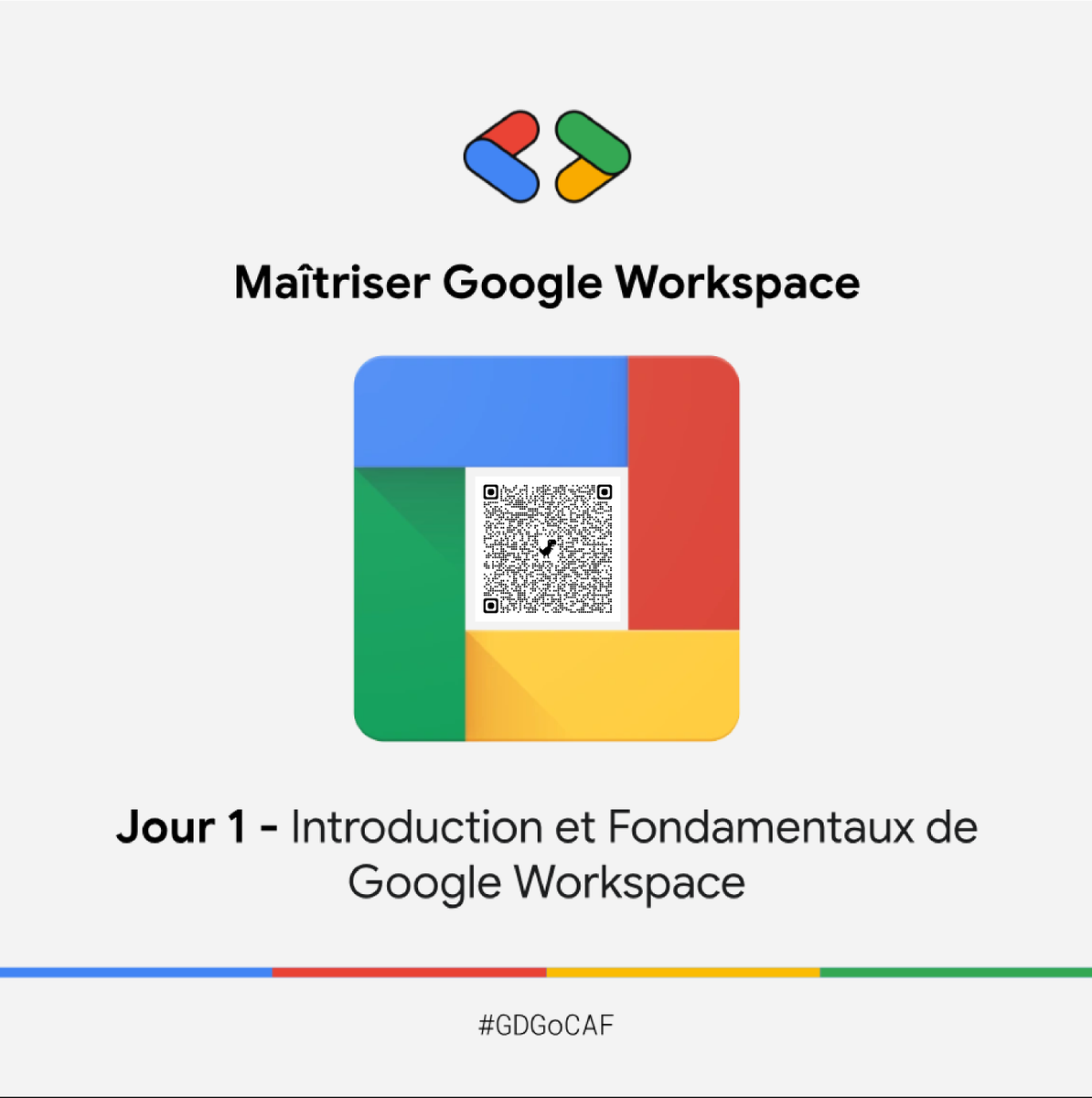 Jour 1 - 30 Avril : Introduction et Fondamentaux de Google Workspace

🔗gdg.community.dev/e/mmaaqq/