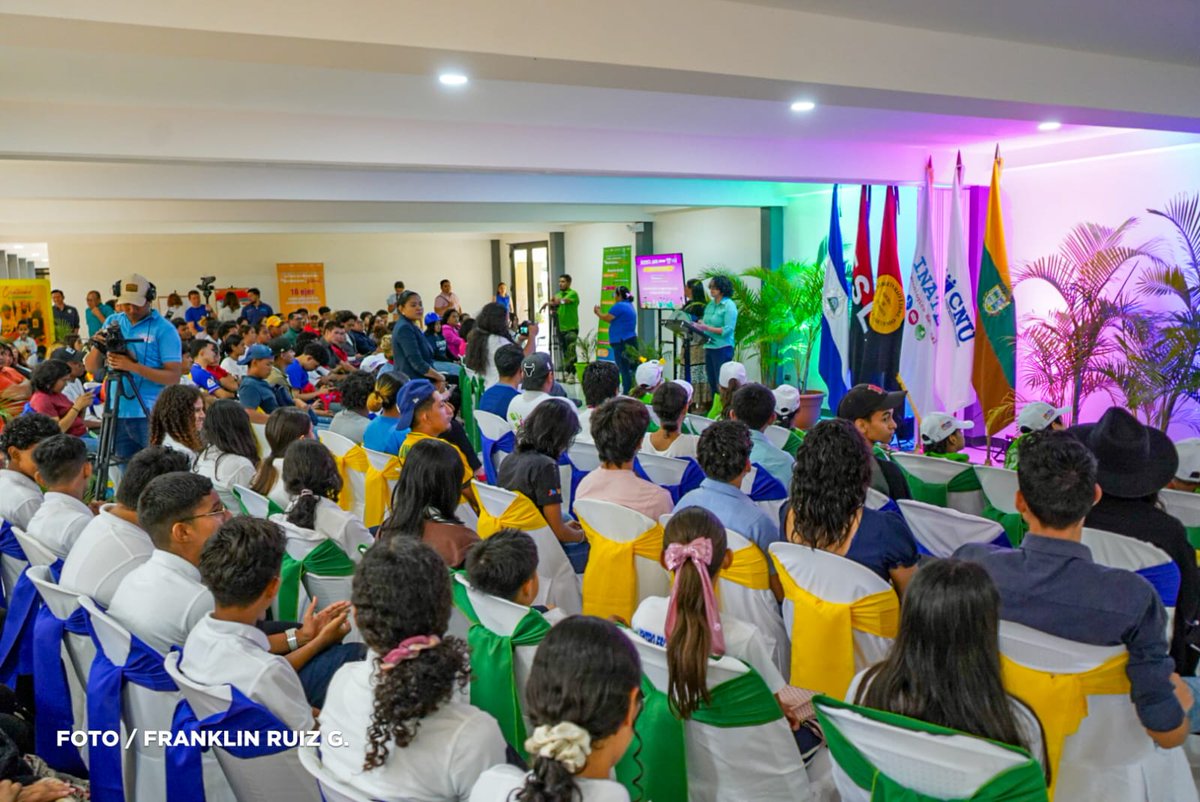 Tecnológico Nacional (INATEC) realiza Lanzamiento Nacional de la Feria de Innovación Ecológica del Sistema Educativo Nacional Ecoton 2025.

#Nicaragua