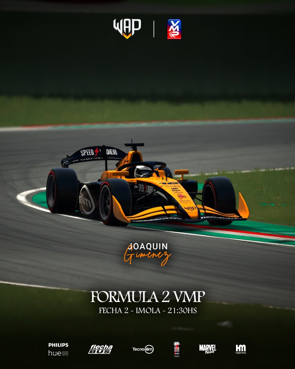 Se corre en la Fórmula 2 VMP 🏎️

Gran Premio de Emilia-Romaña, desde las 21:30hs.