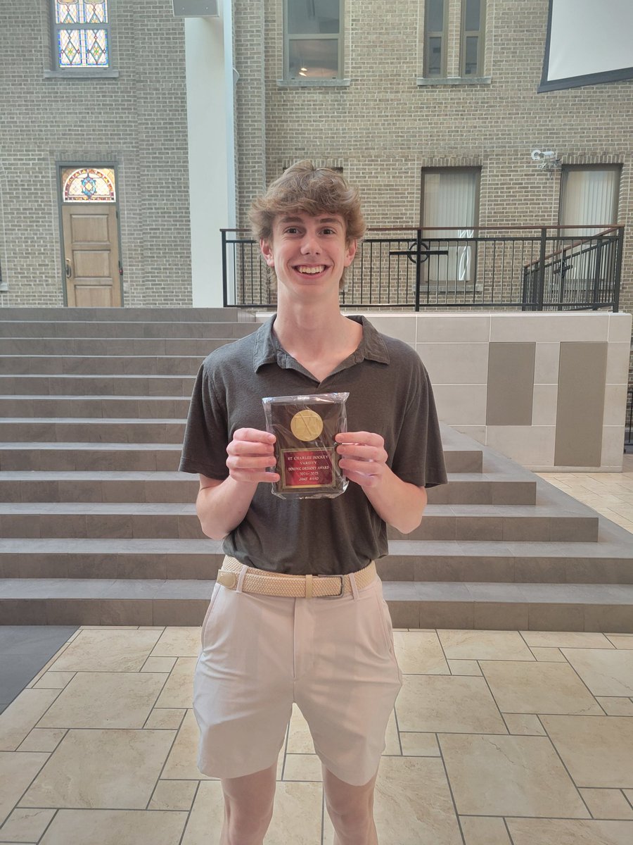 The Dominic Gregory Varsity Award is presented to the player who best represents the qualities of Hard Work, Good Sportsmanship, and Brotherhood. 

Congratulations, Jake Saad!