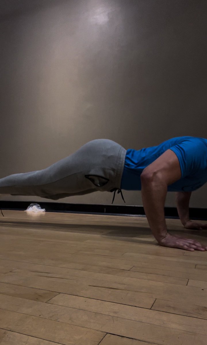 Body is kind of tea when i'm doing push ups