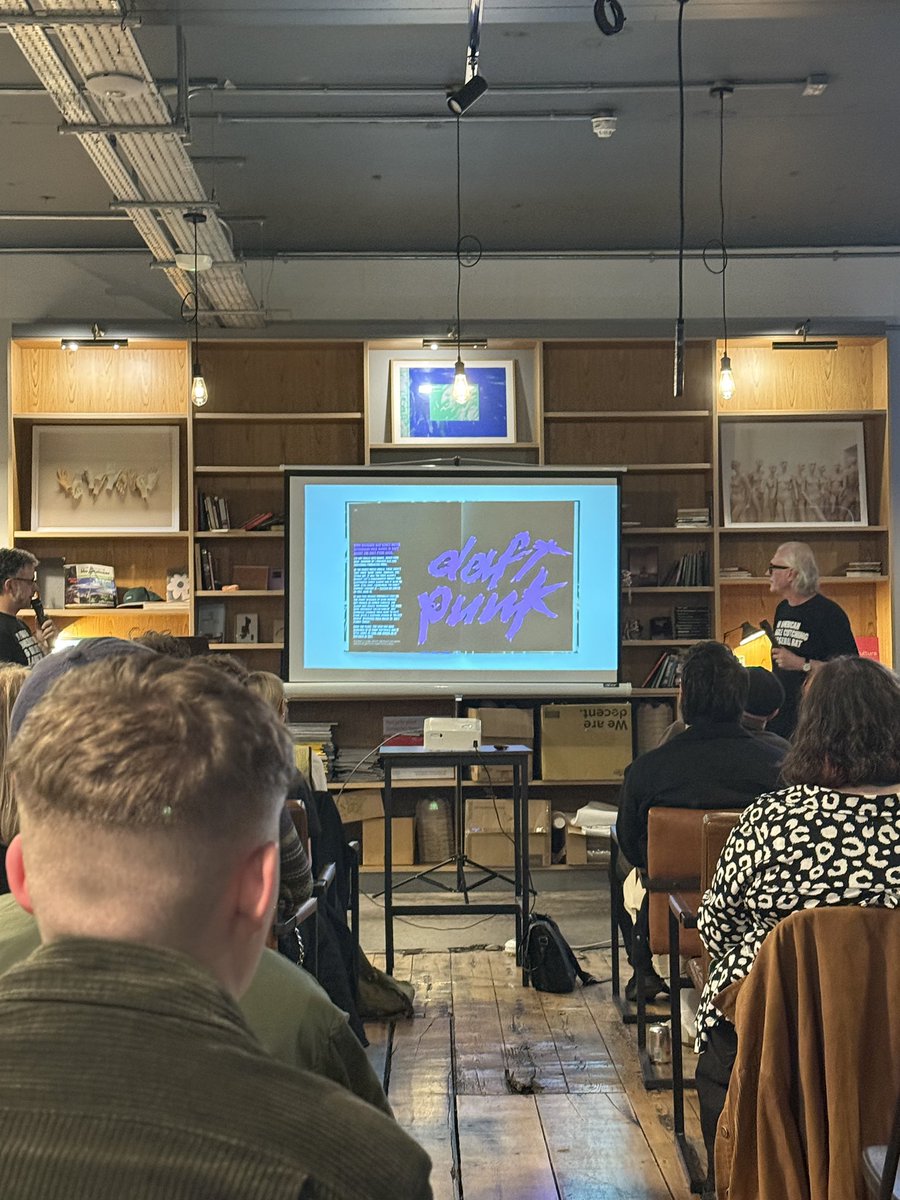 Great talk on band logos by Jamie Ellul and Jim Davis