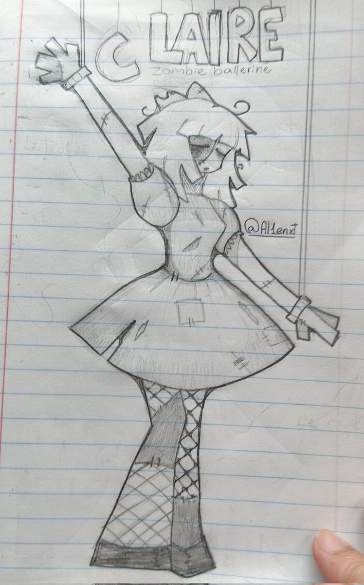 Al1enxt's tweet image. 🧟‍♀️➕💃
#clairefpe #fundamentalpapereducation